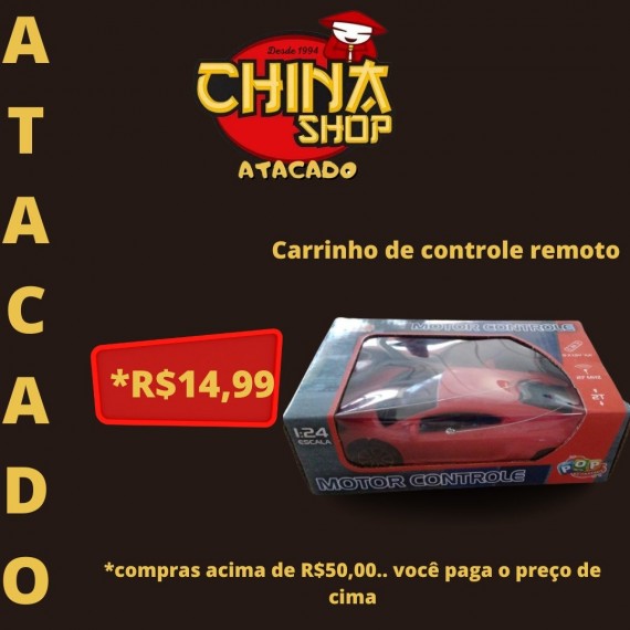 Carro de Controle Remoto a Pilha