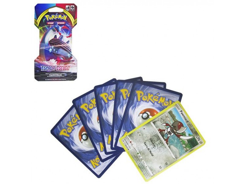 Pokémon - Jogo com 6 Cartas De Jogo Adicionais
